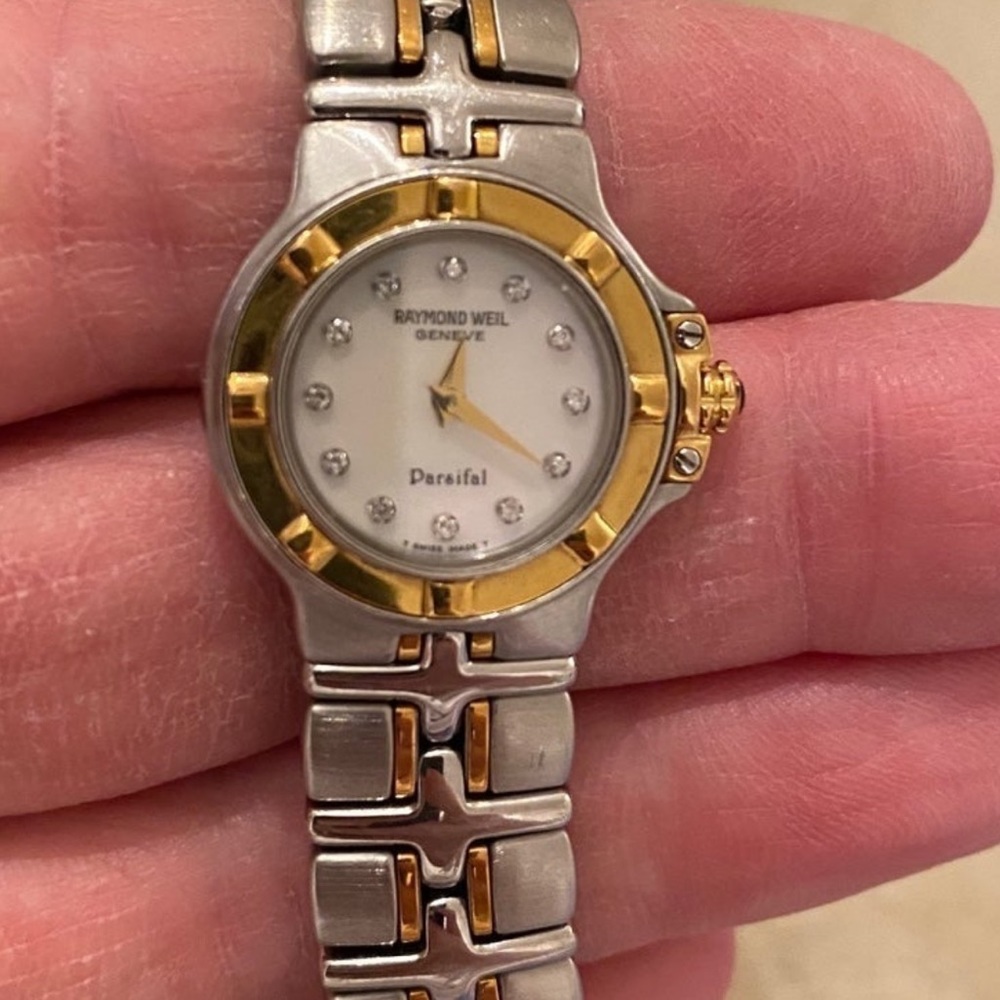 Vintage Raymond Weil Women’s Watch with Diamonds